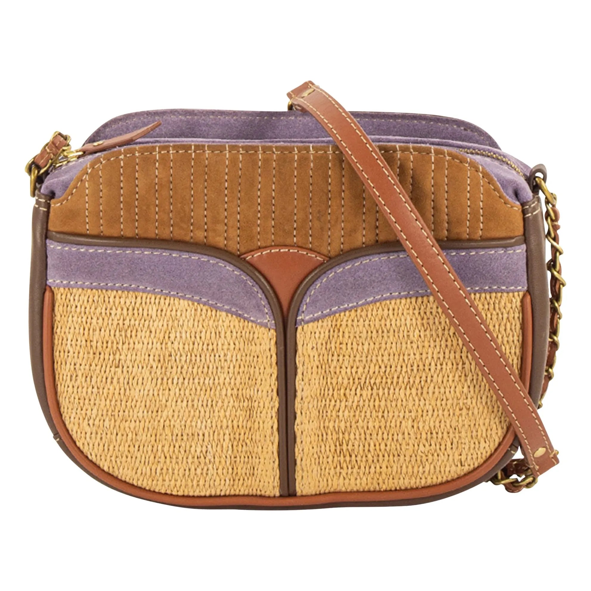 Sessùn - Göttliche Ledertasche | Lila