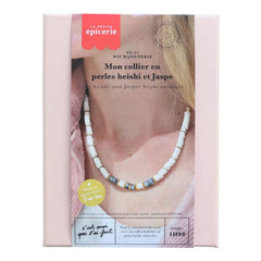 La Petite Épicerie – DIY Heishi Perlenkette – Jaspis