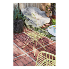 Vitra - DKR Drahtstuhl - Charles & Ray Eames | Zitronengelb