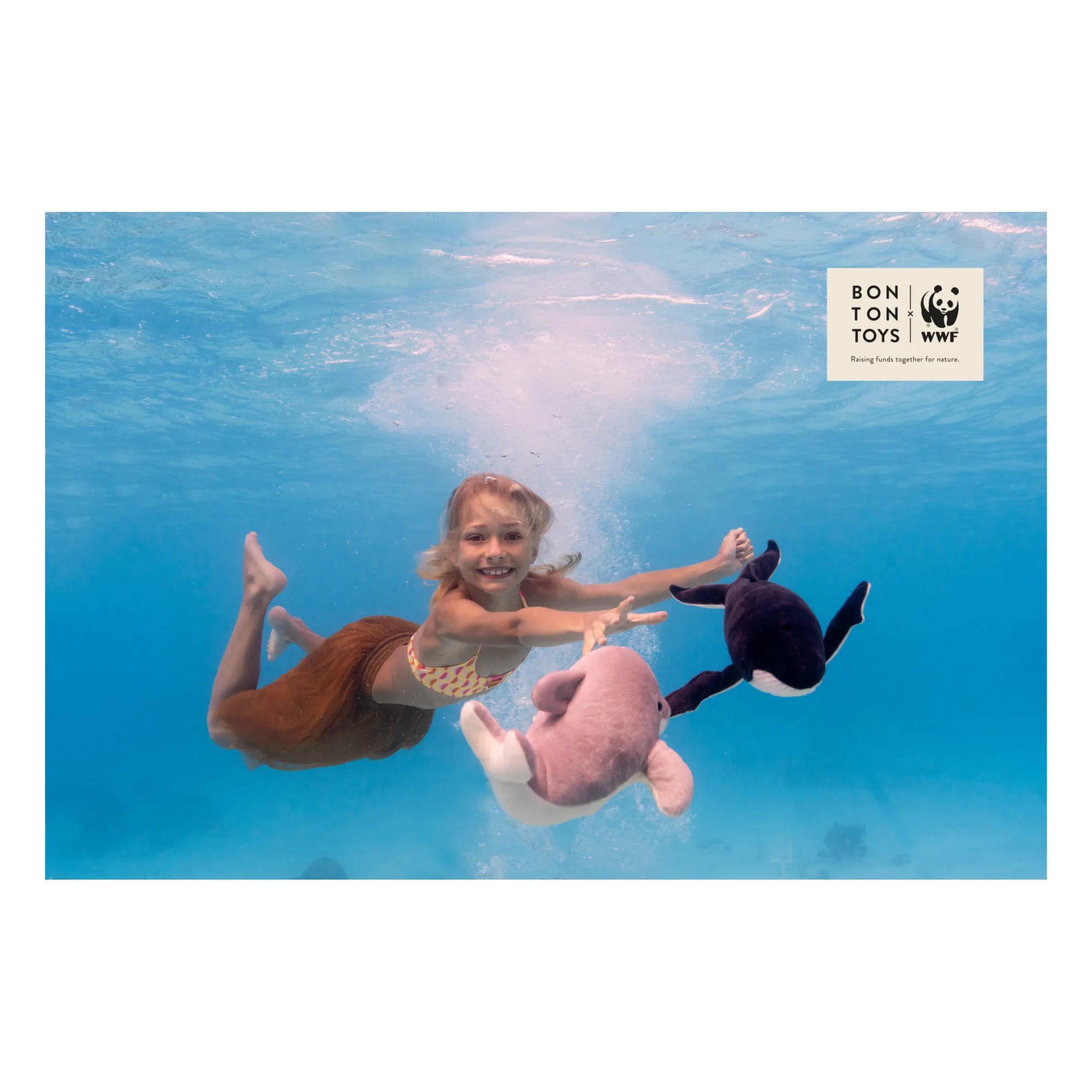 Bon Ton Toys - Grau Plüsch Delfin