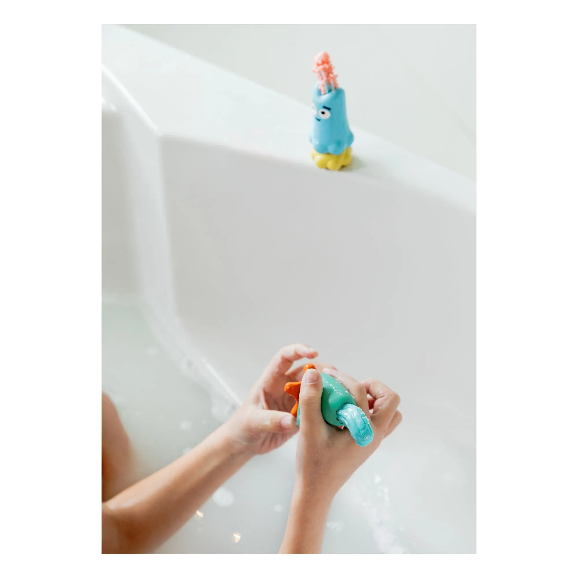 Nailmatic Kids – Pataploof Abwaschbare Modelliermasse und 2 Formen im Set | Blau