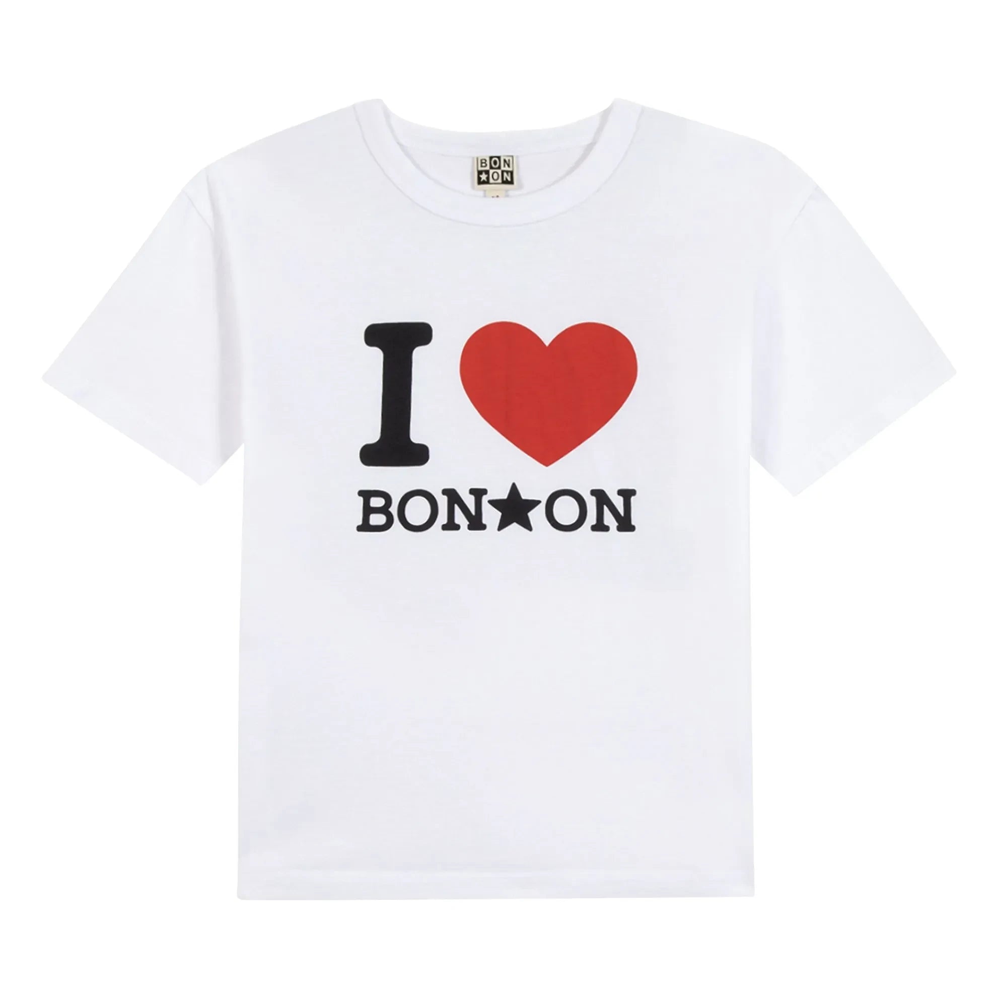 Bonton - Livo I Love T-Shirt | Weiß