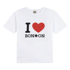 Bonton - Livo I Love T-Shirt | Weiß