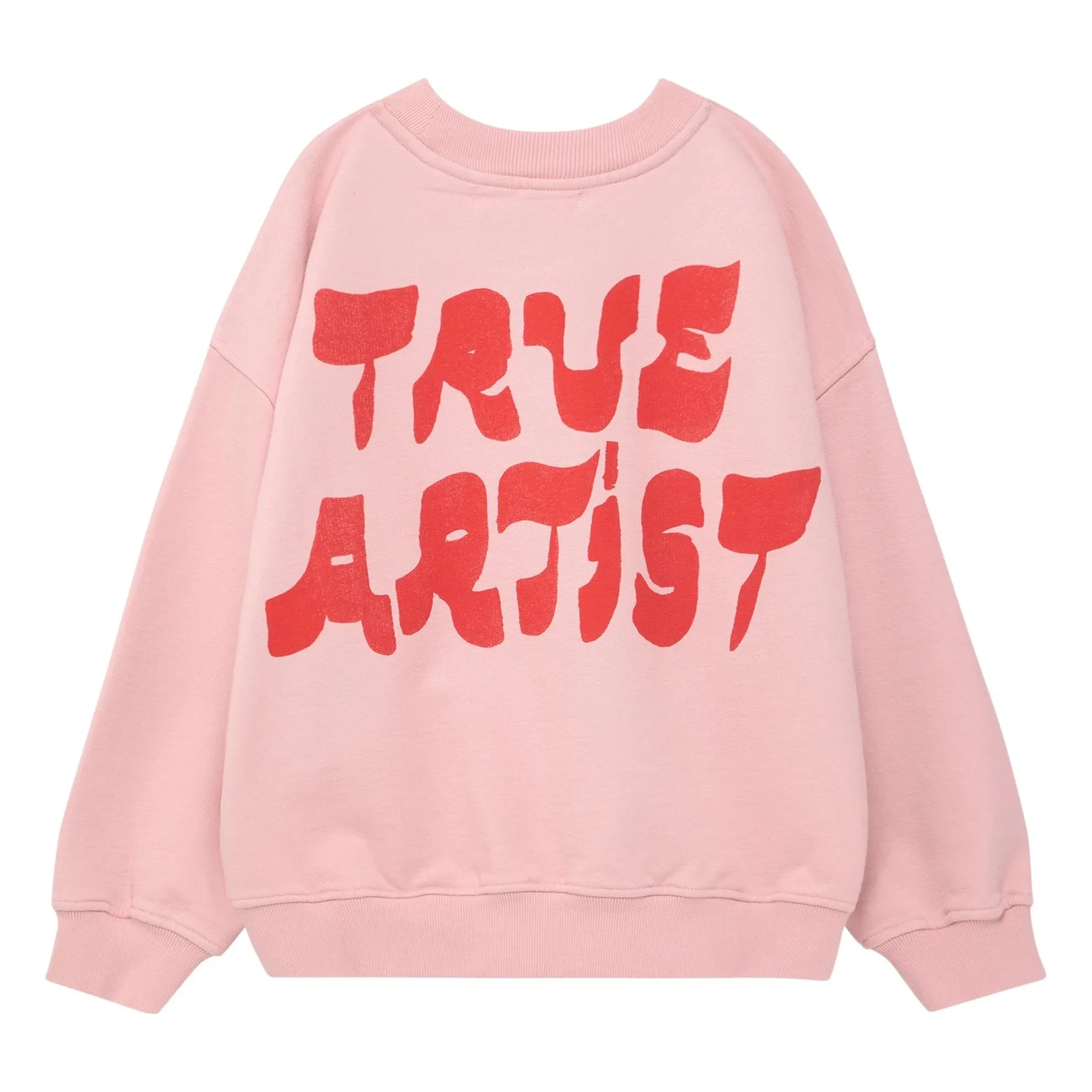 True Artist – Sweat N°11 True Artist Bio-Baumwolle | Blassrosa