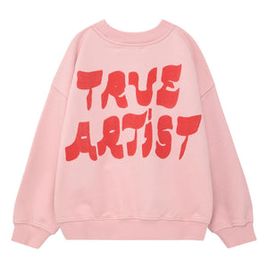 True Artist – Sweat N°11 True Artist Bio-Baumwolle | Blassrosa