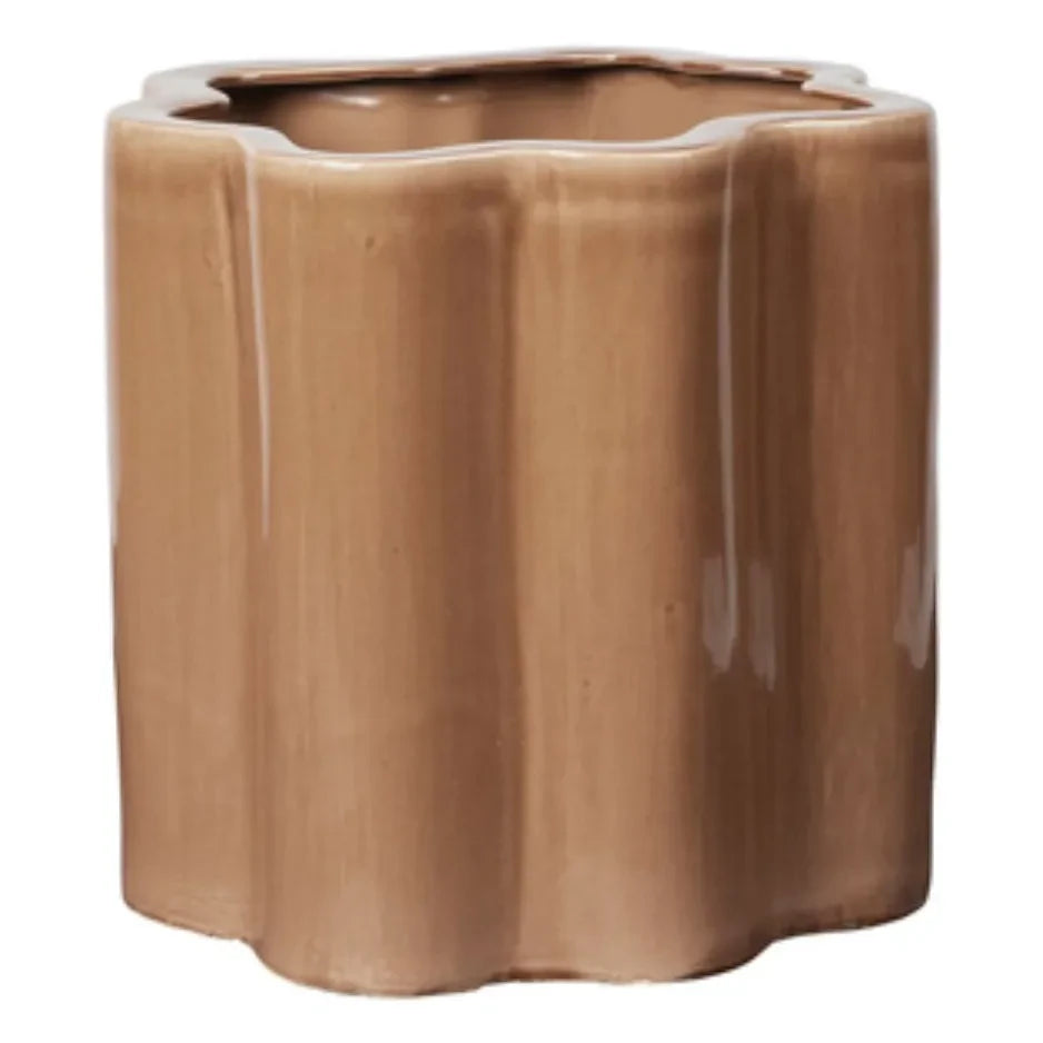 Broste Copenhagen - Sonja Blumentopf | Mattbraun