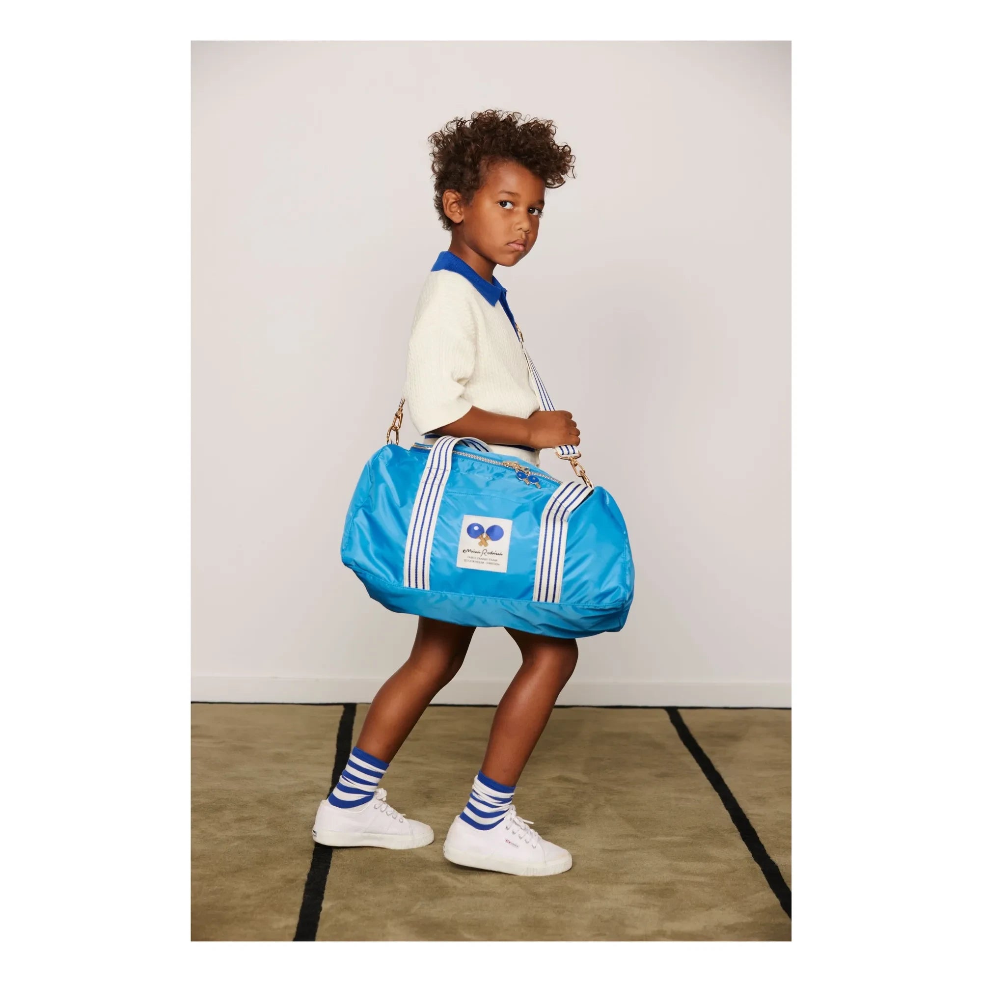 Mini Rodini - Bio-Baumwolle 7er Pack Ping Pong Socken | Blau
