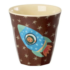 Rice - Space Dog Becher - 6er Set | Blau
