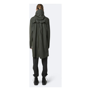 Rains – Unisex Langer wasserdichter gewachster Mantel | Grün