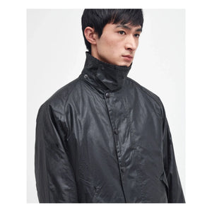 Barbour - Transport Wax Bone Jacke | Schwarz