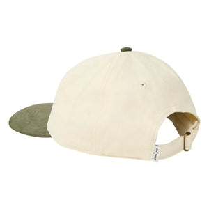 Rhythm – Kappe aus gebürstetem Gabardine | Creme