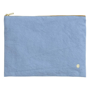 Das Tüpfelchen auf dem i - Iona Clutch Tasche | Blau
