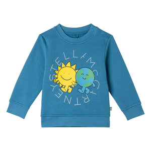 Stella McCartney Kids - Sweat Stella Soleil | Blau