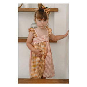 Lilinoa – Romy Patchwork-Overall | Puder