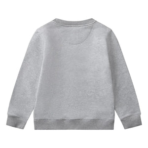 Lacoste - Sweatshirt aus Bio-Baumwolle mit Logo | Heather Grey