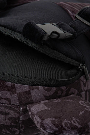 Sprayground - Siyah Küçük Boy Desenli Sırt Çantası 910B7280NSZ