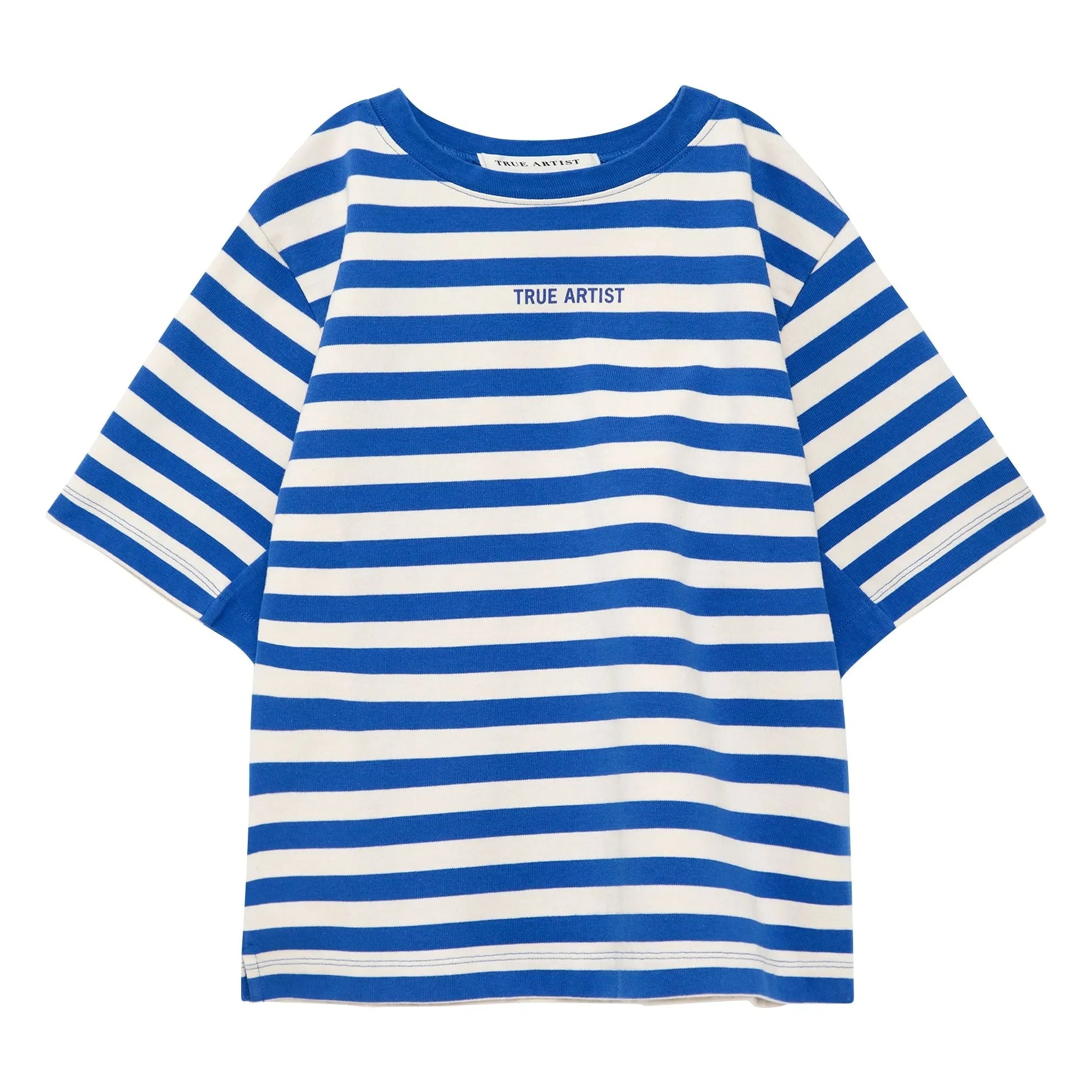 True Artist - T-shirt N°11 Gestreift | Blau