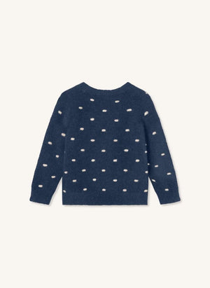 Fliink - Dunkelblau mit Sternchen Pullover