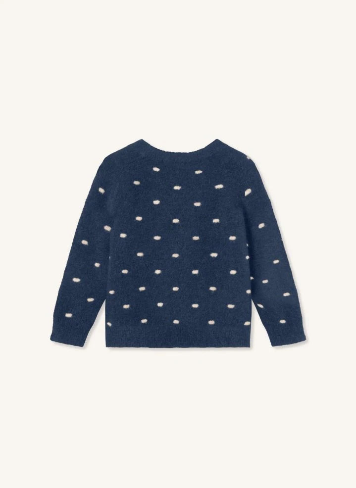 Fliink - Dunkelblau mit Sternchen Pullover