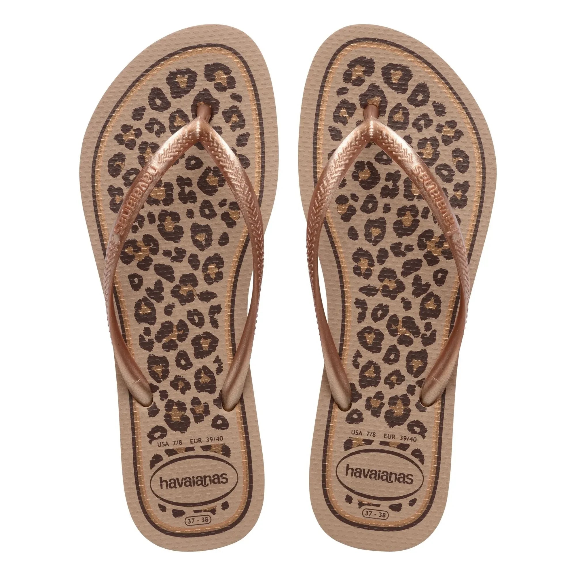 Havaianas - Slim Animals Zehentrenner | Roségold