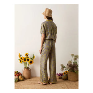 Boteh - Verve Seidenhose | Senf