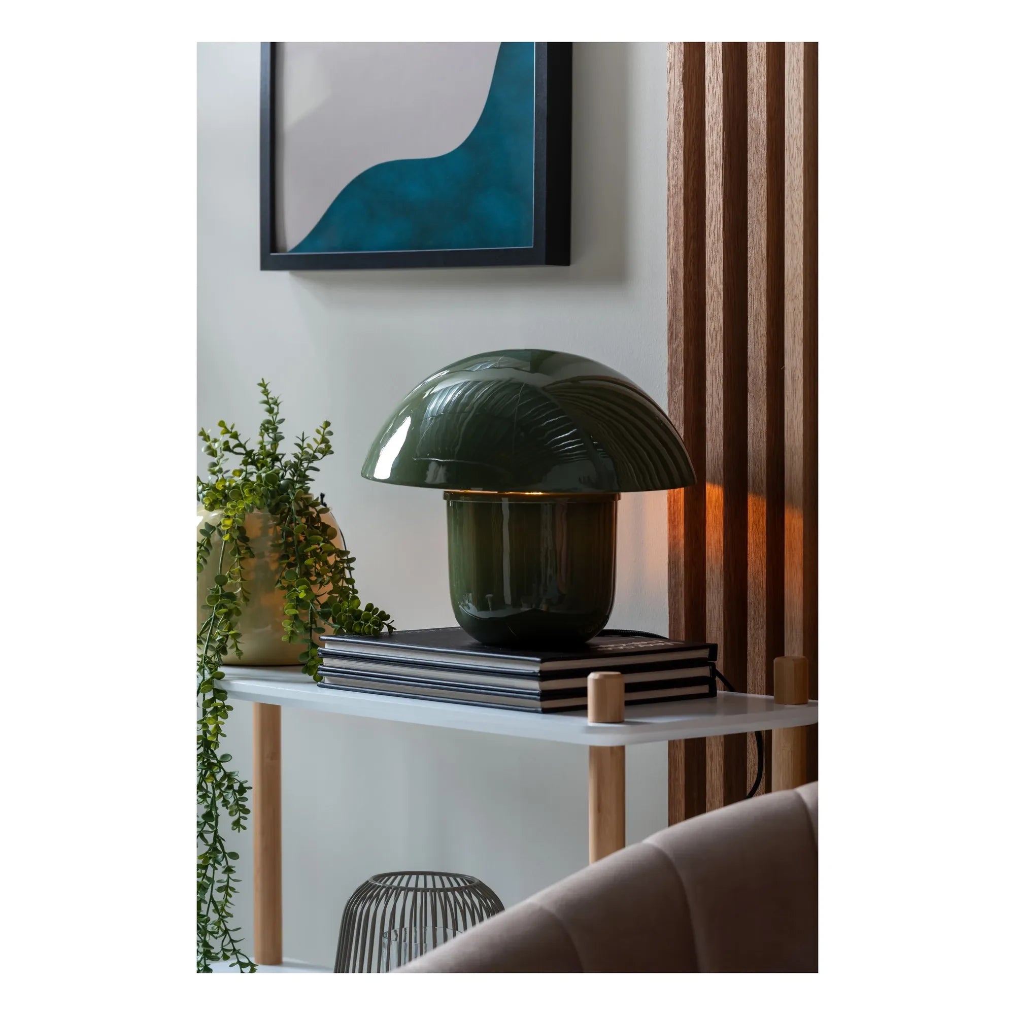 Present Time - Fat Mushroom Tischleuchte | Khaki