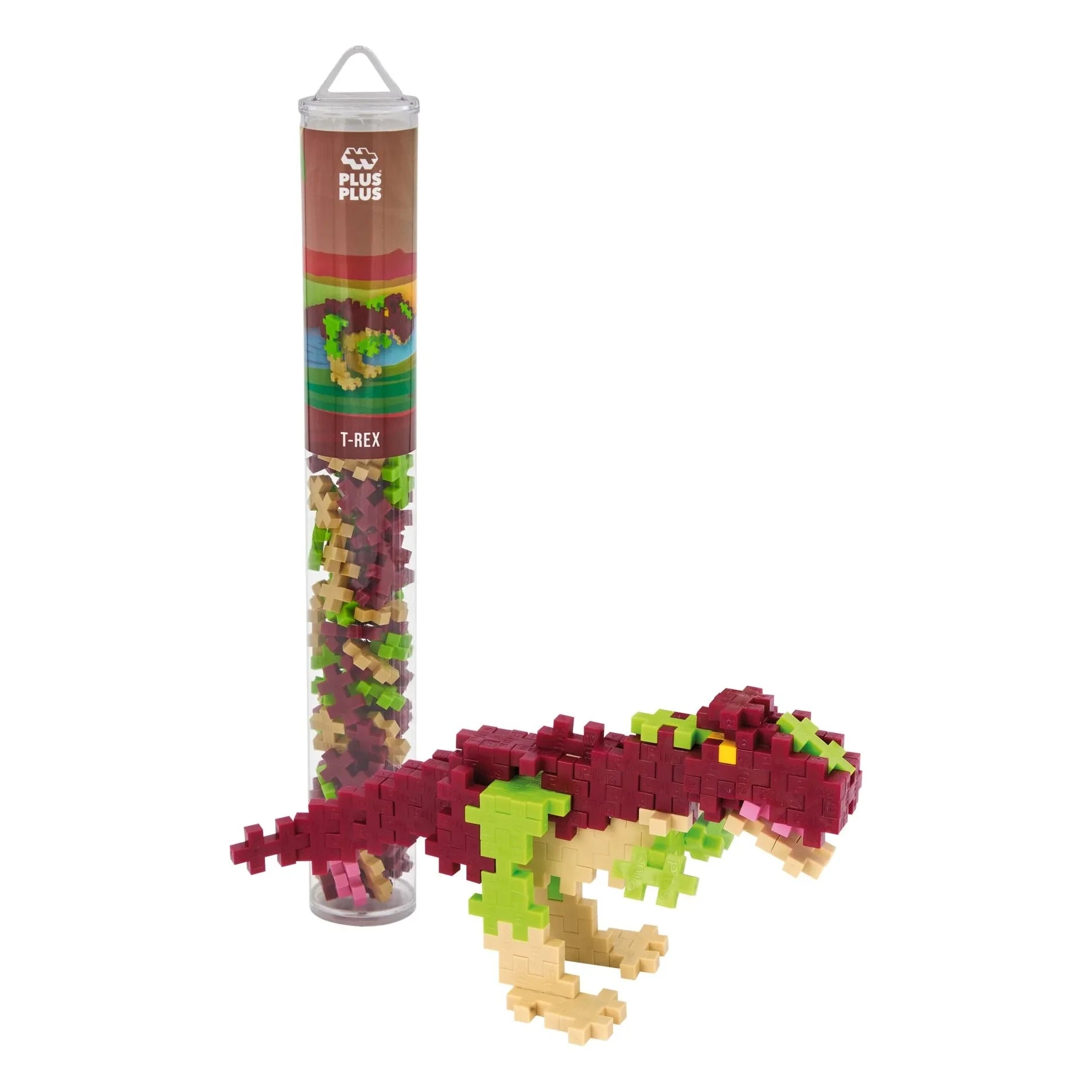 Plus-Plus - T-Rex Tube - 100 Stück