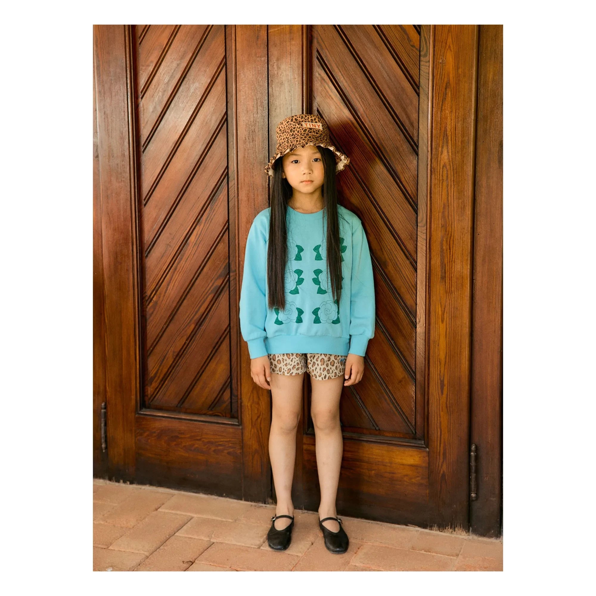 Tinycottons - Leoparden-Shorts | Braun
