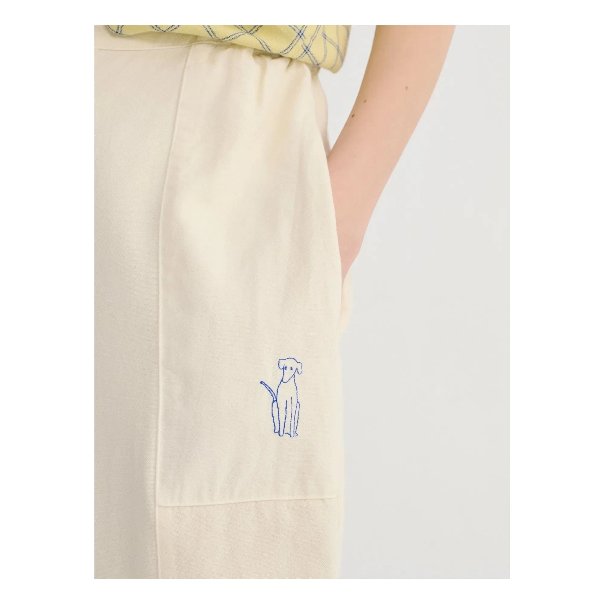 Bobo Choses - Cocoon Bio-Baumwollhose | Creme