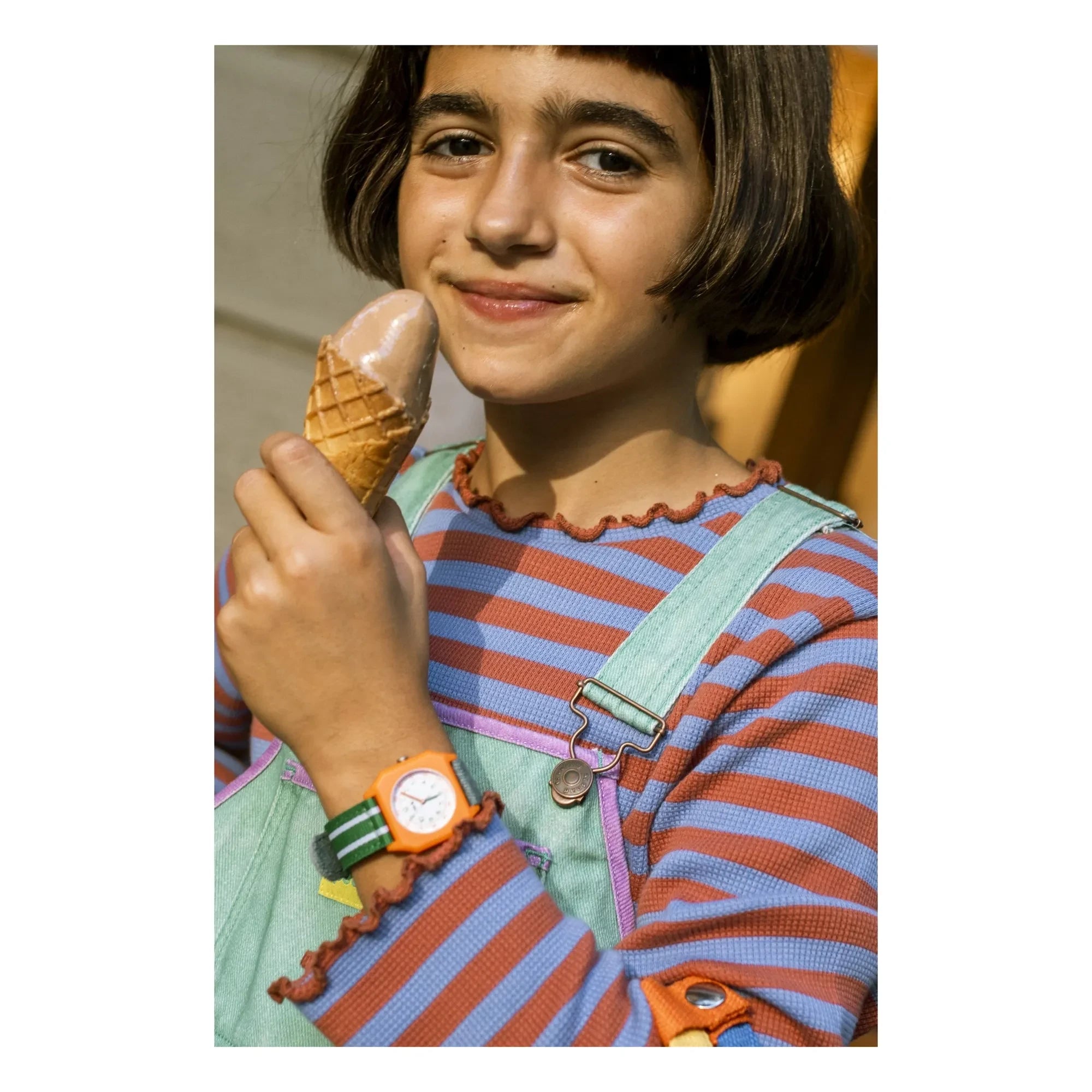Mini Kyomo - Circus Uhr - Mini Kyomo x Taxi Brousse | Grün