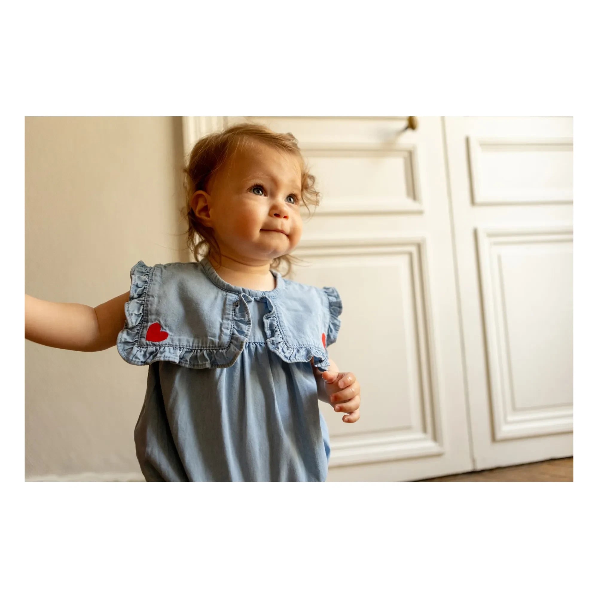 Louis Louise - Celesta Chambray Jumpsuit | Hellblau