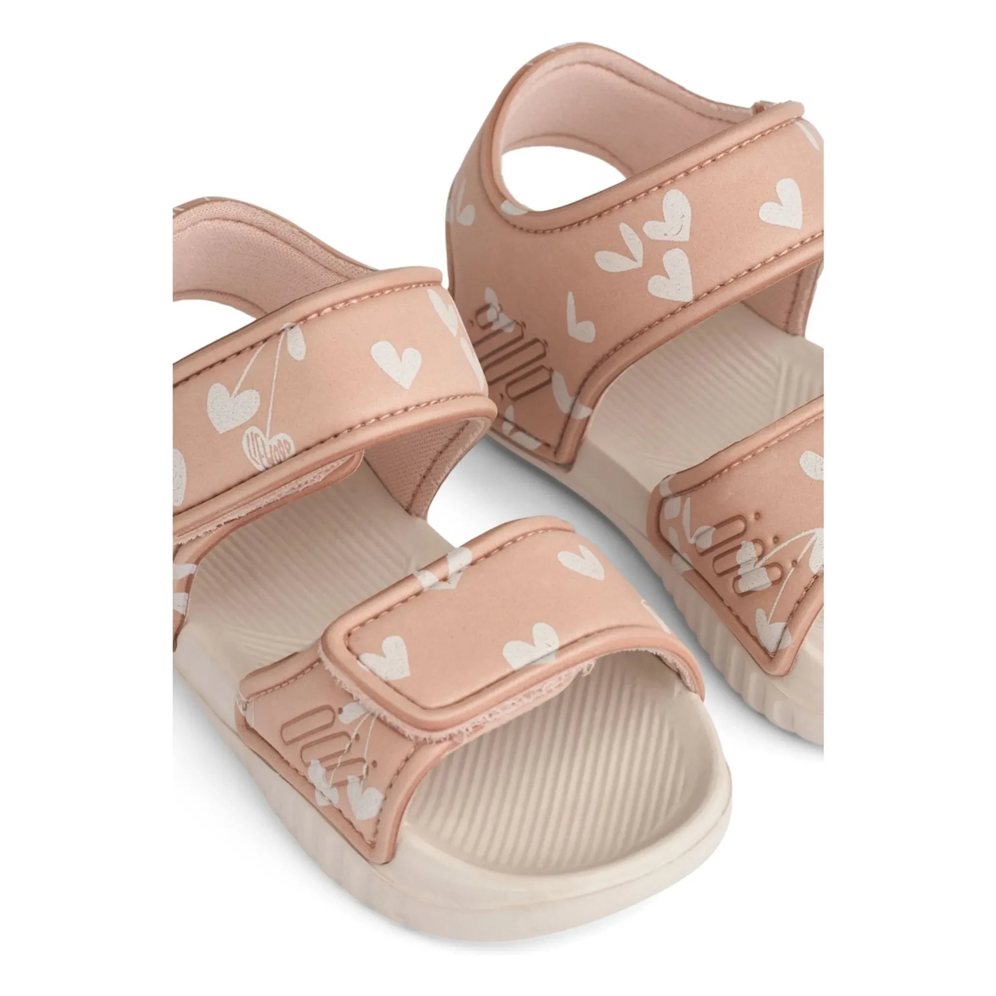 Liewood - Blumer Herzen Sandalen | Rosa