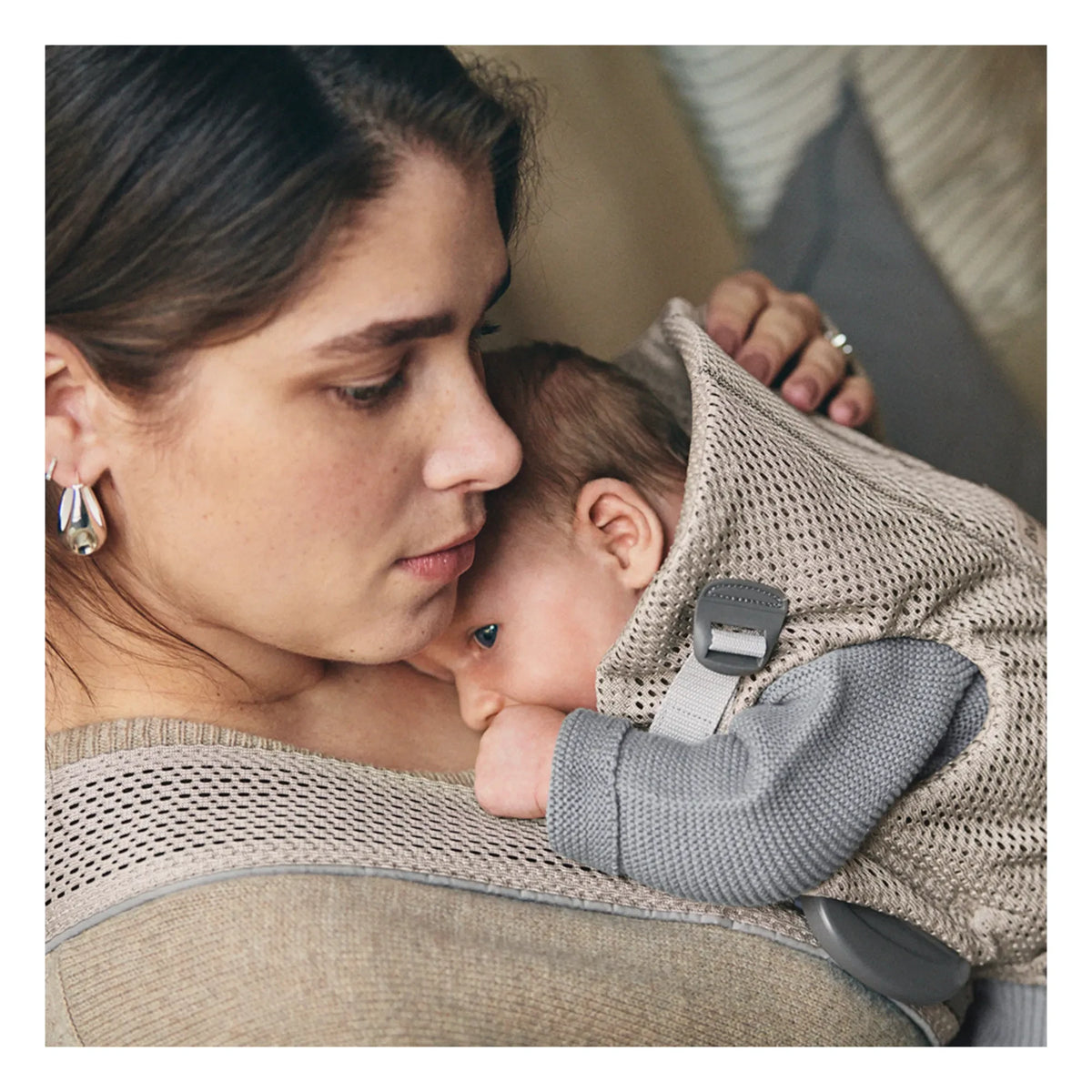 BabyBjörn - Mini Mesh Babytrage | Beige