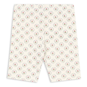 Konges Sløjd - Organische Baumwolle Geometrische Radlerhose | Ecru
