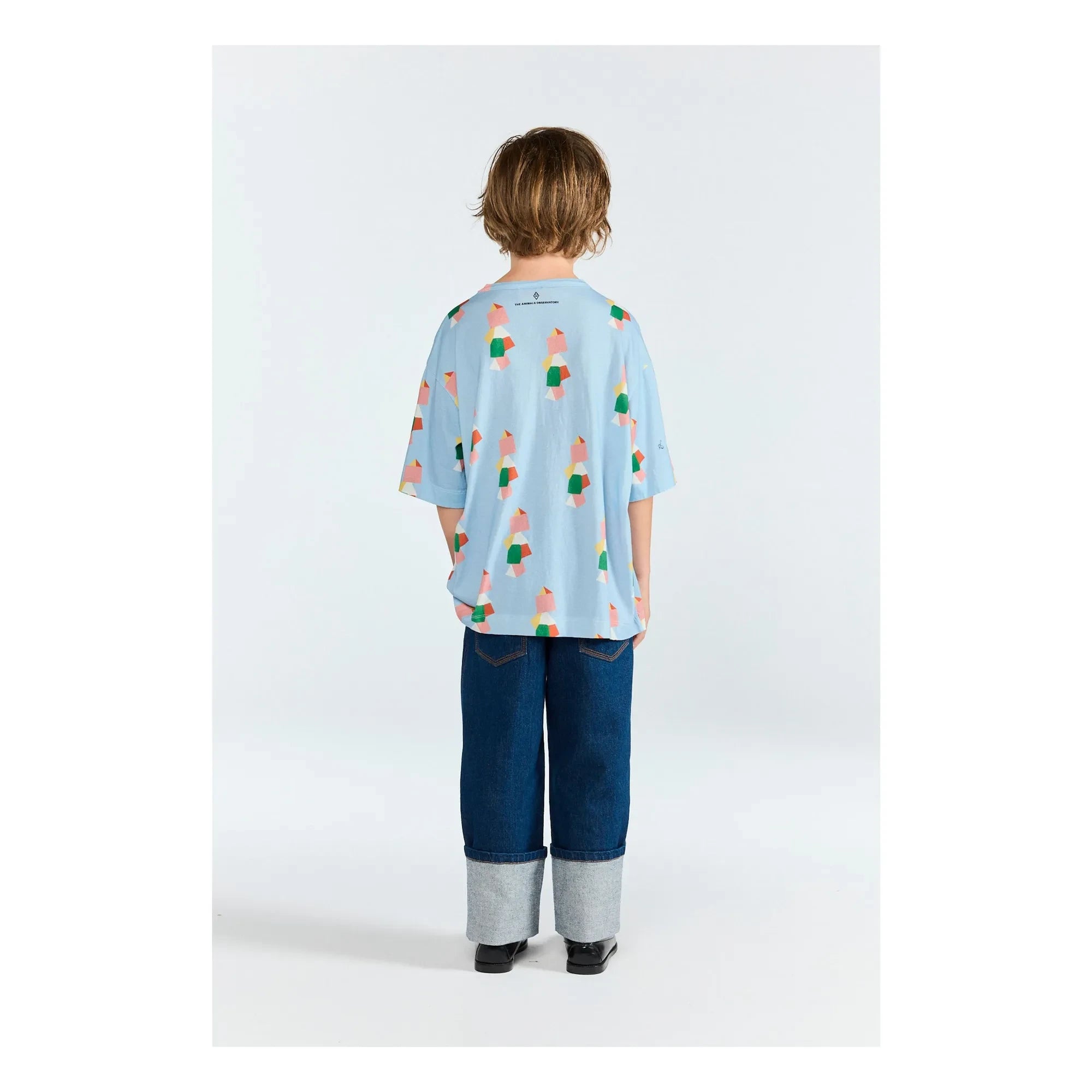 The Animals Observatory - Collie T-Shirt Bio-Baumwolle | Hellblau