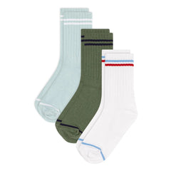 Petit Bateau - 3 Paar Sportsocken | Grün