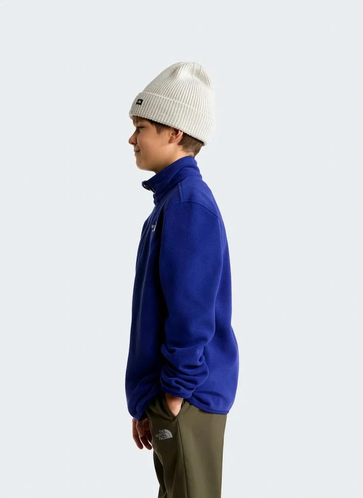 The North Face - Glacier Trucker Stil Kapuzenfleece | Königsblau