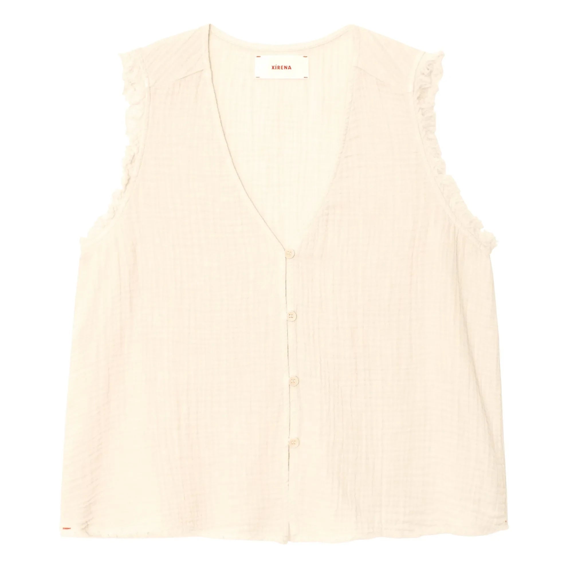 Xirena - Naomie Cotton Top | Creme