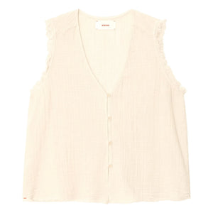 Xirena - Naomie Cotton Top | Creme
