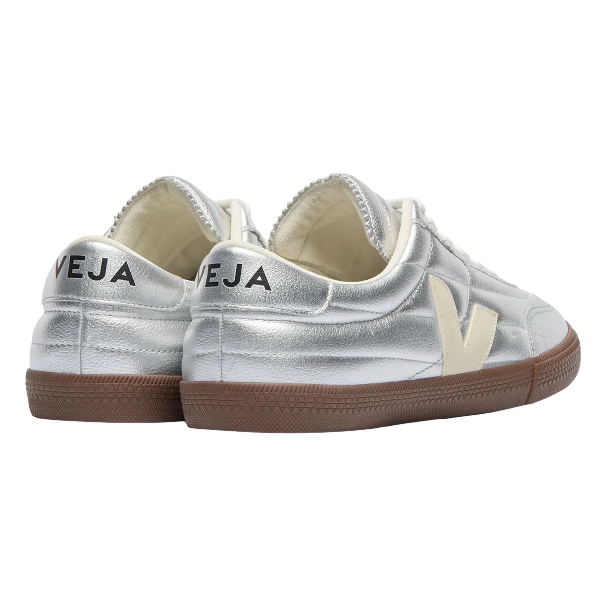 Veja - Panenka O.T. Leder-Sneakers | Silber