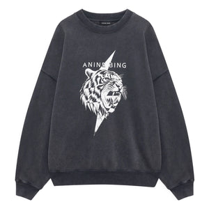 Anine Bing - Miles-Sweatshirt | Schwarz
