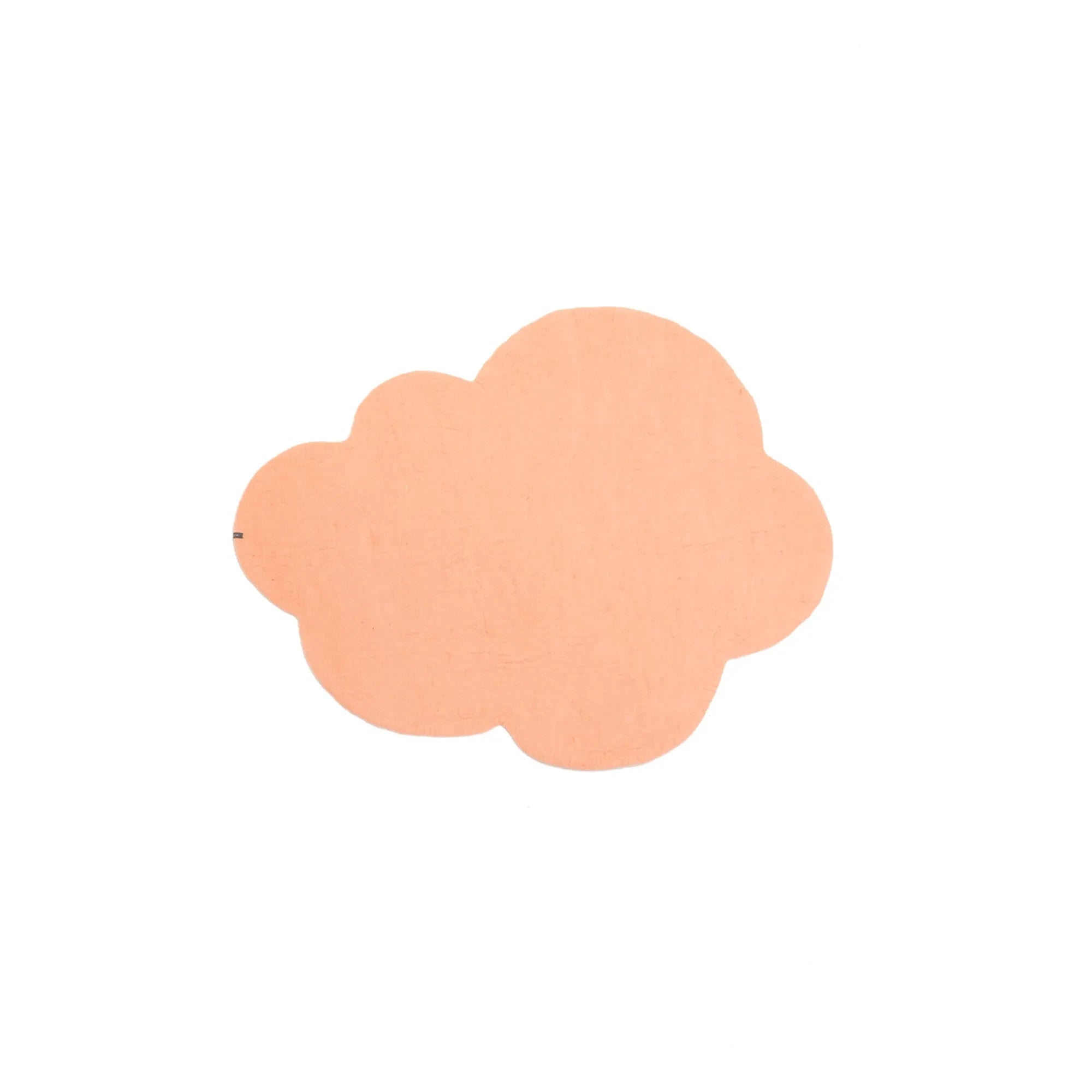 Muskhane - Filz Wolken Teppich | Puder