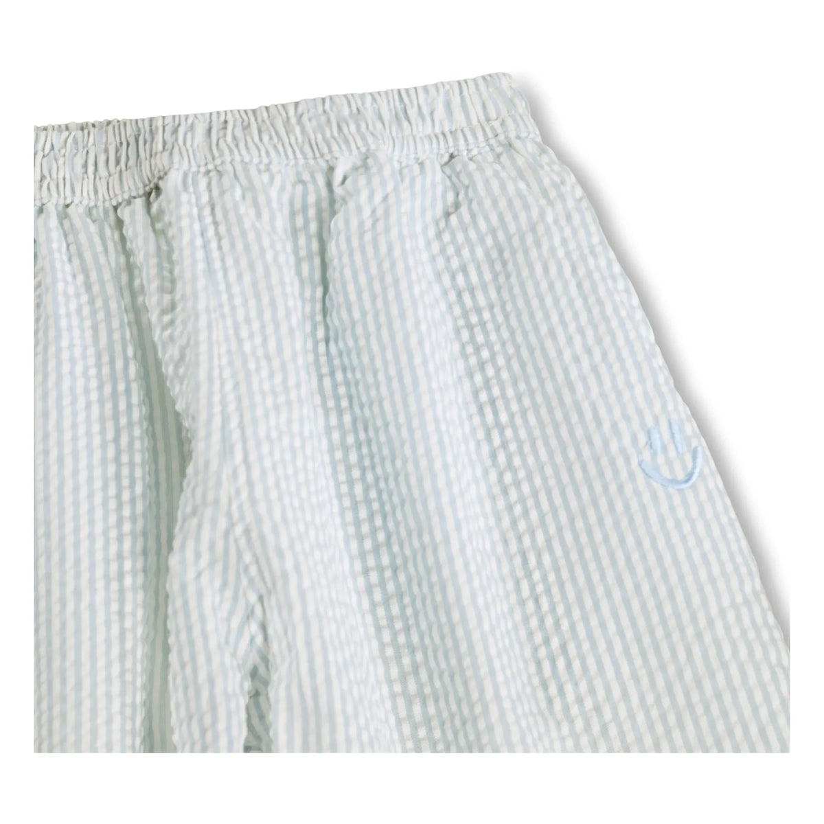 Molo - Sois Gestreifte Bio-Baumwollhose | Hellblau