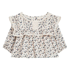 Louise Misha - Kerien Bluse aus Bio-Baumwolle | Creme