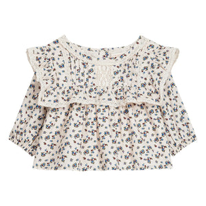 Louise Misha - Kerien Bluse aus Bio-Baumwolle | Creme