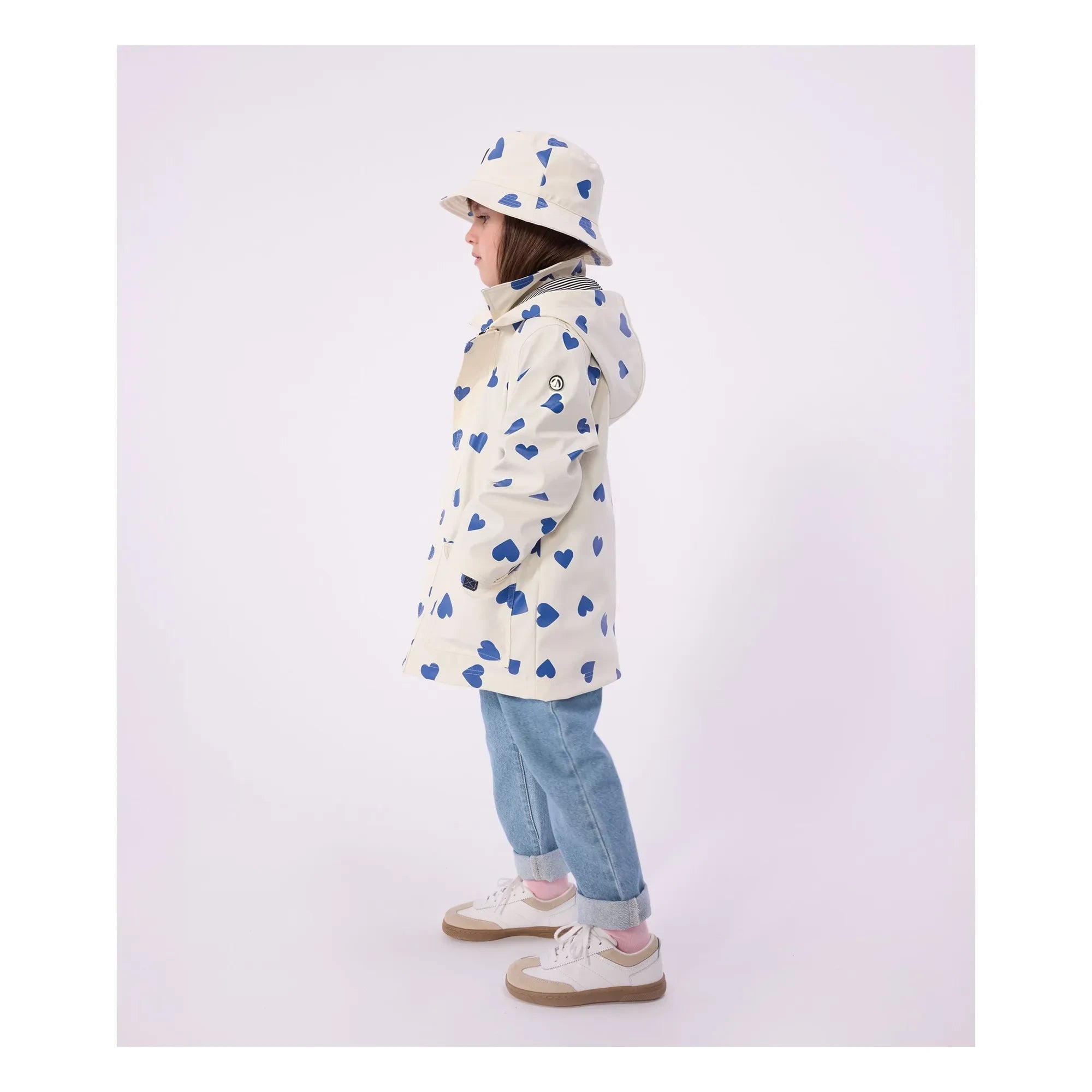 Petit Bateau - Ikonische gewachste Herzen Recycelte Schwämme | Elfenbein