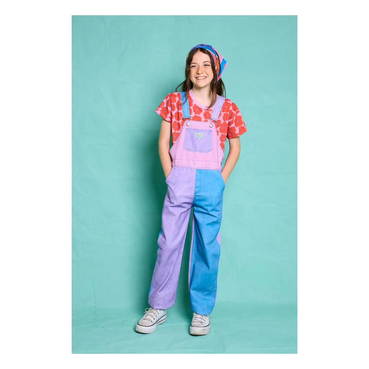 Favorite People - Margherita Colorblock Overall | Lila
