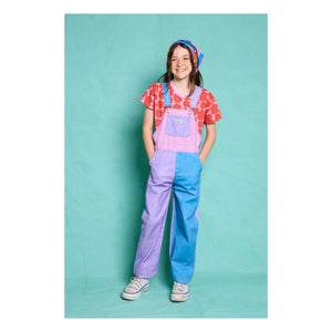 Favorite People - Margherita Colorblock Overall | Lila