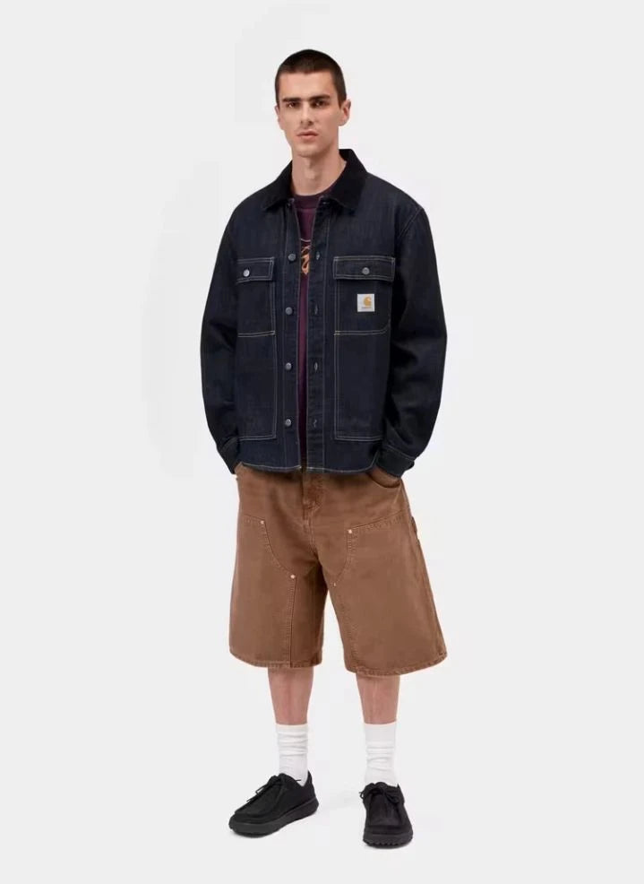 Carhartt WIP - Oakland Denim Overshirt | Grau-blau