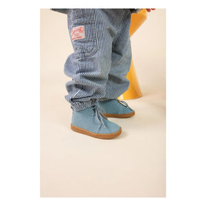 Lazare - Raoul Wildleder-Sneaker zum Schnüren | Jeansblau